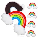 Petits aimants : ce kit d'aimants pour réfrigérateur est conçu avec des thèmes arc-en-ciel que les enfants et les adultes vont adorer.