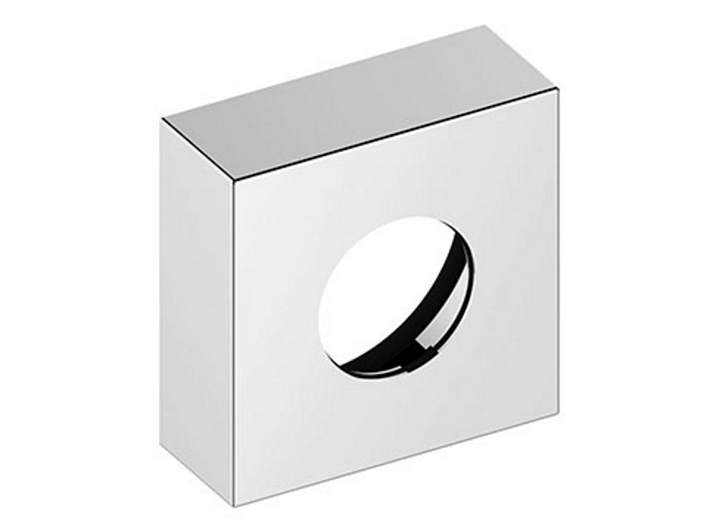 Keuco 59553010282 IXMO 59553-Rosetón alargador Cuadrado para Grifo termostático (25 mm), Cromo