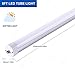 CNSUNWAY LIGHTING (Pack of 12 8FT LED Light Tube, 45W 5000K, 5400 Lumens Super Bright FA8 Single Pin LED Tube, Ballast Bypass, 8 Foot LED Bulbs to Replace T8 T10 T12 Fluorescent Fixtures
