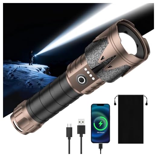 High Lumens Tactical Flashlight from SKYFIRE