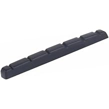 For TUSQ Nut XL 42mm PT-5042-00 Pre-Slotted Flat Bottom Guitar Nut for FD for Strat Electric Guitar Accessories Black