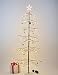 Lightshare 5Feet 144L LED Fir Snow Tree,Home/Festival/Party/Christmas,Indoor and Outdoor Use,Warm White