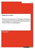 Rechtsextremismus im heutigen Russland am Beispiel der  Nationalbolschewistischen Partei (NBP) in Kaliningrad - Malgorzata Owczarek