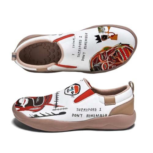 Kid's Casual Slip On Loafers Painted Cozy Travel Shoes Lightweight Fashion Walking Sneaker3