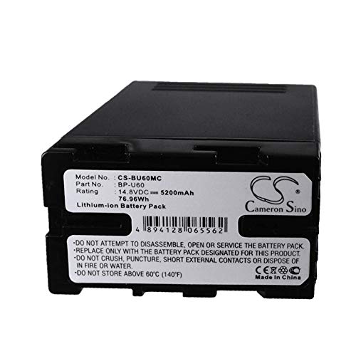 Image of XSP Replacement Battery for PMW-EX260, PMW-EX3, HD422, XDCAM EX, PMW-150, PMW-100, PMW-300, PMW-F3, PMW-F3K, PMW-EX160, PMW-150P, PMW-EX3R, PMW-200, PMW-F3L, PMW-160, PMW-EX1, PXW-FS7,