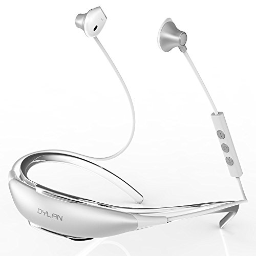 Levin X19C Wireless Headset Bluetooth 4.1 Sports Headphone Neckband Design (White)