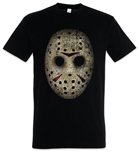 Urban Backwoods Hockey Mask Camiseta De Hombre T-Shirt Negro Talla 2XL