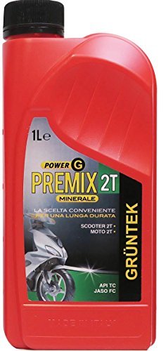 Olio Gruntek Premix 2T 1L Lubrificante Moto