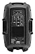 Pronomic PH12A Bühnen- und Konzertlautsprecher, Aktiv PA-Lautsprecher, Mobile PA-Box für unterwegs, (USB/SD/Bluetooth MP3-Player, 150 W RMS / 300 W Peak, 12 Woofer, 34mm Hochtontreiber), schwarz