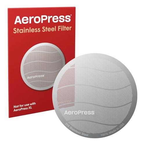 AeroPress 316 Stainless Steel Reusable Filter...