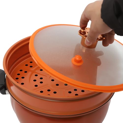 Olla a presión de hierro y vidrio 8 L miniatura 6