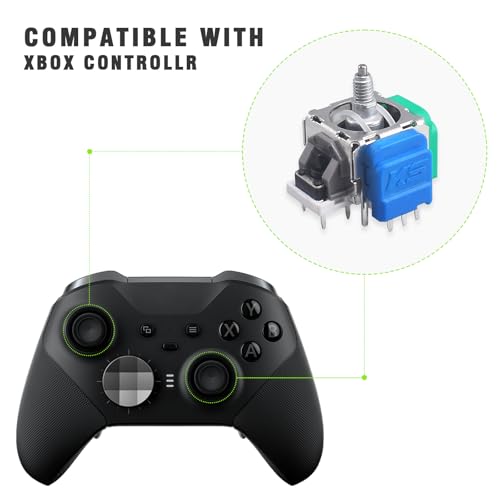 Image of VGBUS Qualitied TMR Electromagnetic Hall Effect Joystick Replacement for PS4 /Xbox one /PS5 /Switch Pro /Xbox one elite-10 Packs (TMR XBOX ONE ELITE) [playstation]