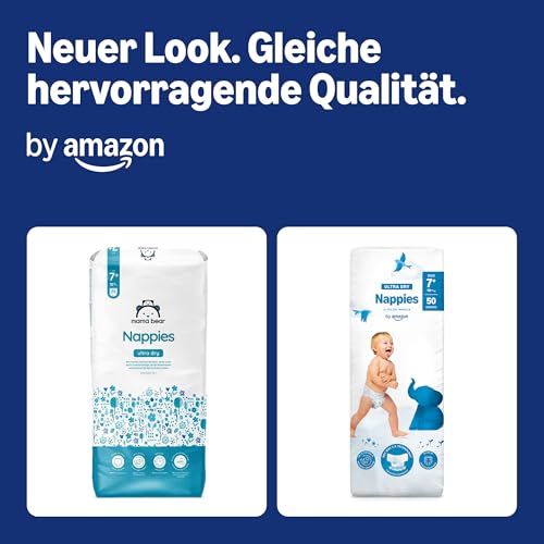 By Amazon Ultra Dry Windeln – Größe 7+ (18 kg+) – 100 Stück (2 Packungen mit 50 Stück) – Ansicht 2