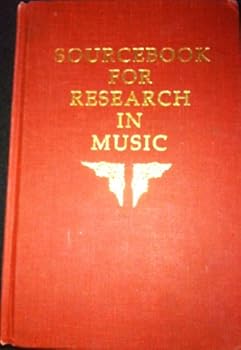 Hardcover Sourcebook for Research in Music Book