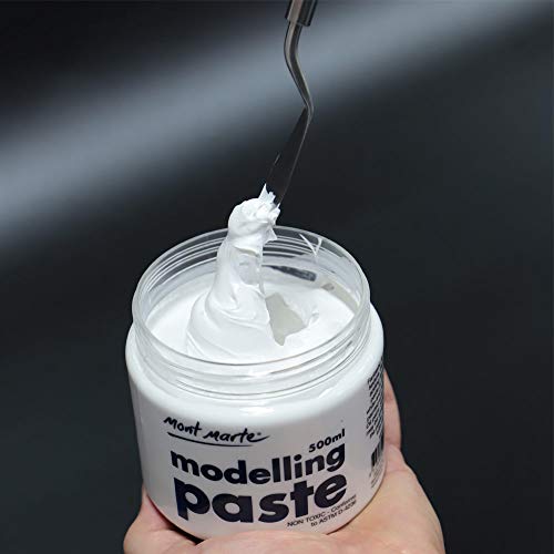 Mont Marte Modelling Paste Acrylic Medium 500Ml (17Oz) #TOP1