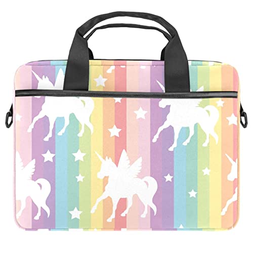 Sacoche ordinateur portable 13 pouces licorne arc-en-ciel de cours