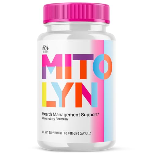 Mitolyn Official Mitolyn Purple Peel Capsules with All Natural Ingredients Mito Lyn Advanced Formula Health Support Maximum Strength Vitamin Wellness Supplement for Women and Men (60 Capsules)