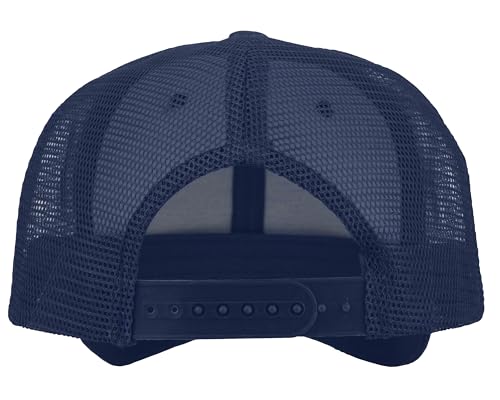 Image of Gelante Mesh Trucker Baseball Cap Snapback Hat Structured Front Panel