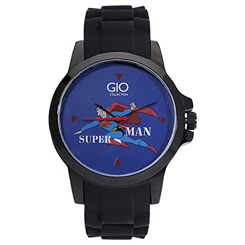 Gio Collection Analog Blue Dial Men's Watch