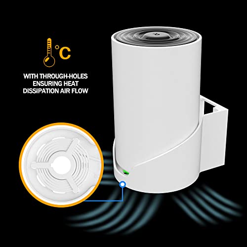 Image of Wall Mount for TP-Link Deco X68 /XE75 /AXE5300 Mesh Wi-Fi 6 System, Space-Saving Wall Hanging Bracket Holder for Wi-Fi Booster, Cable Organizer Without Messy, Easy Installation (2Pack)