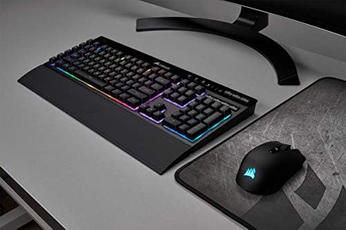 Corsair K57 RGB Wireless Gaming Keyboard (Dynamic Backlit RGB LED, Quiet and Responsive, Six Programmable Macro Keys, Up to 175 Hours Battery Life with Sub 1 ms Slipstream Wireless Technology), Black