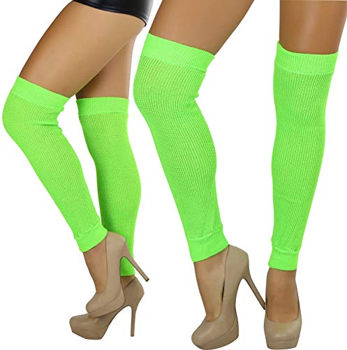 Image of ToBeInStyle Women's Sexy Soft Knit Thick Knee High long Leg Warmers