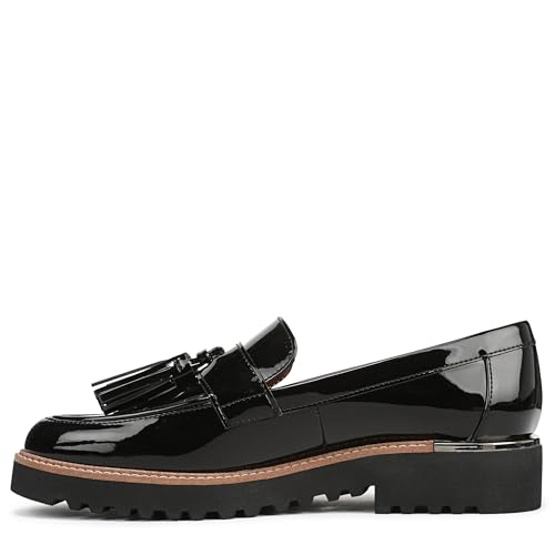 Franco Sarto Womens Carolynn Lug Sole Loafer with Tassel Detail, Black, 9 Wide by Franco Sarto - Used condition - Image 9