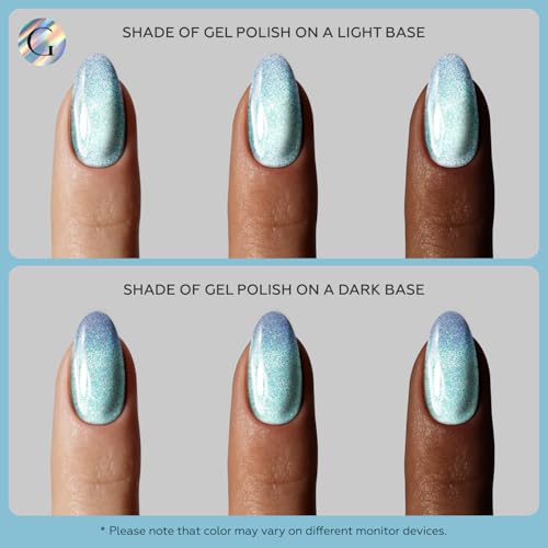 GLOSS Esmalte de uñas gel Cat Eye Blue Lagoon 15ml miniatura 6