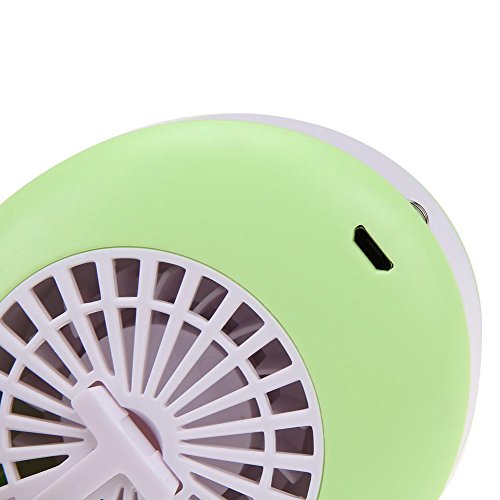 Ventilador portátil, novo espelho de maquiagem criativo WinnerEco vem com mini ventilador recarregáv
