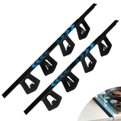 KMOSENIA Stove Gap Covers Stainless Steel, Adjustable 2 Pack