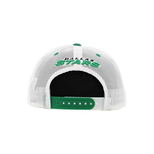 Image of ZHATS NHL Unisex-Adult NHL Officially Licensed Adjustable Snapback Hat Dakota Icon Team Color