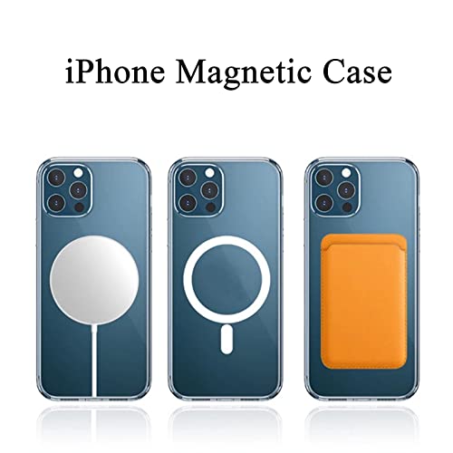 S. Tedazo Magnetic Case For Iphone Xs Max Case, [Wireless Charging] [Compatible With Magsafe] No Yellowing And Military Drop Protection, Slim Transparent Phone Case Cover For Iphone Xs Max Case-Clear #TOP5