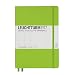 Leuchtturm Lime Hard Cover Medium Notebook, Dots, A5