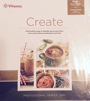 Ring-bound Vitamix Create: Professional Series 200 Recipe Book