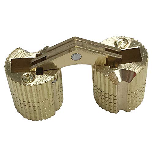 SOSS Barrel Hinge, Solid Brass, 14mm (1)