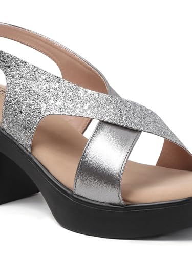 Image of SilverArrow womens Refined Heeled Sandal