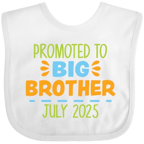 inktastic Promoted To Big Brother July 2025 Baby Bib