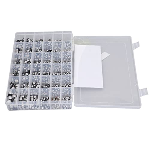 Condensateur électrolytique SMD stable de 1uF à 1000uF avec boîte de stockage
