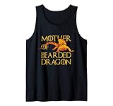 Woman Mother of Bearded Dragons women reptile mom Tank Top