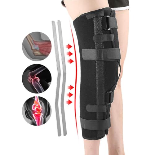 Férula de rodilla para evitar flexión y aliviar dolor postoperatorio S 3