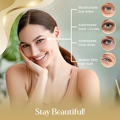 Orogold 24K Intensive Eye Serum For Wrinkles, Puffiness - Anti Aging Serum For Youthful Looking Skin - Under Eye Skin Softening Serum - 50 Ml. / 1.76 Fl. Oz. #TOP5