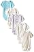 BON BEBE Unisex Baby Best Friends Assorted Bodysuit Set (Pack of 5)
