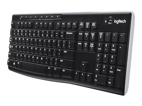 K270 Tastiera Wireless, Layout Ceco-Slovacco QWERTY, ?Nero - Tastiera gaming - Immagine 6