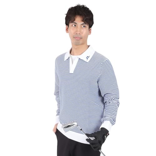 J.LINDEBERG（J.LINDEBERG） ゴルフウェア オーディン ニットセーター 071-11210-097（インディゴブルー/Ｍ/Men's）