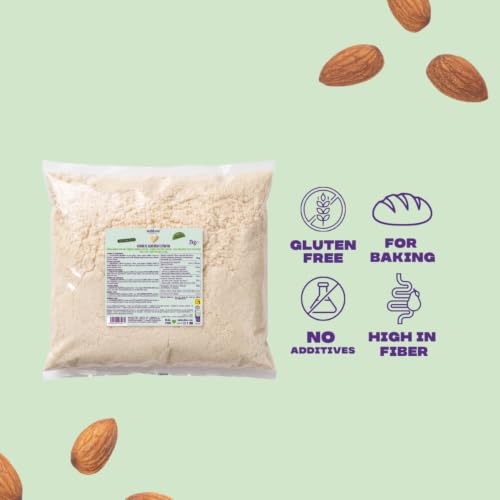 Miniatura 4 de Harina De Almendra 2 Kg Nut Me 100 Almendra Extrafina Sin Gluten Keto Repostería Sin Azúcar Sin Conservantes Ni Aditivos Alto En Proteínas