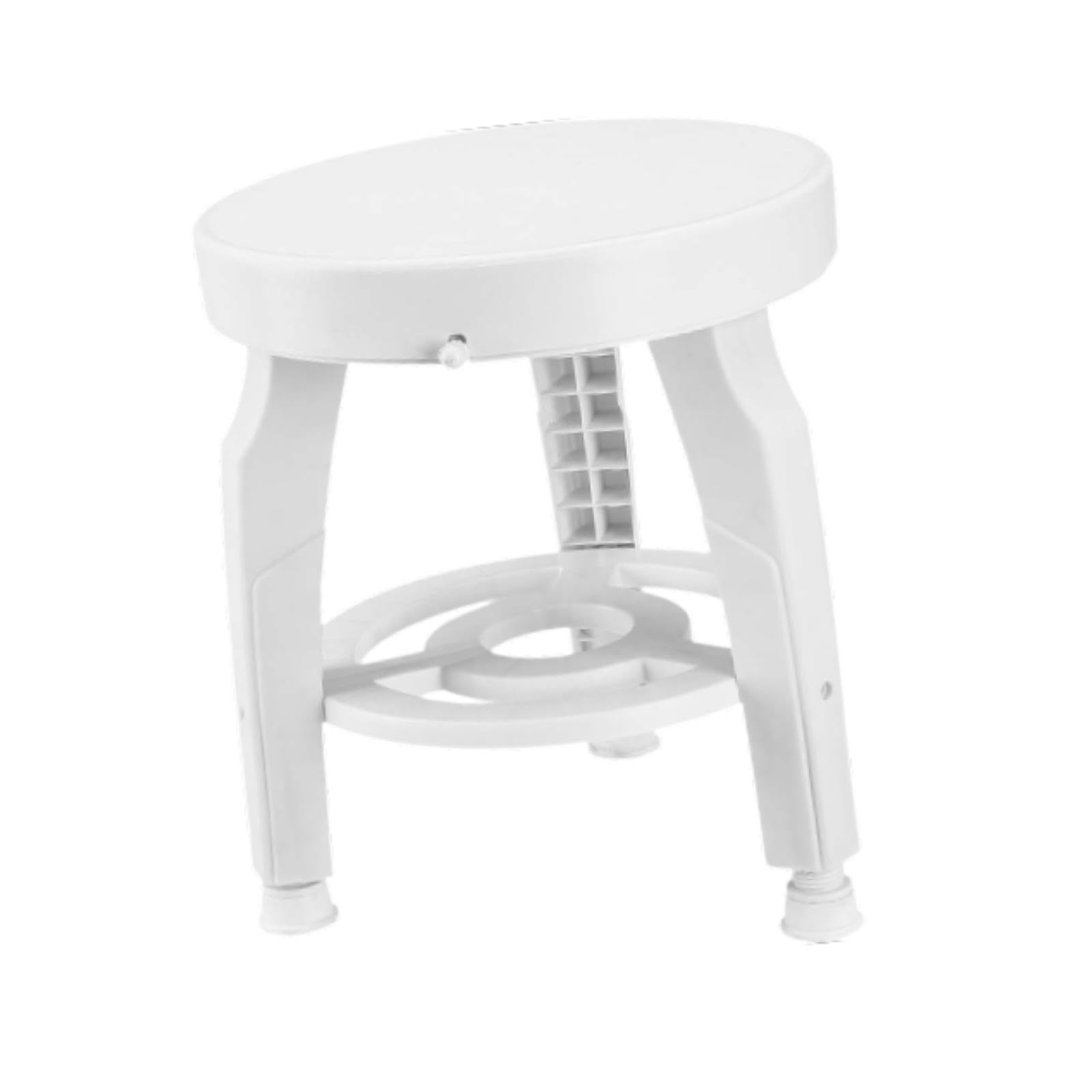 Taburete de Ducha Giratorio, Asiento de Baño para Embarazadas, para de Noche O Dormitorio.
