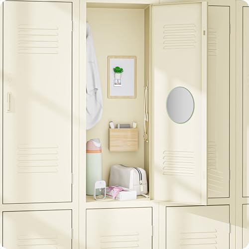 U Brands Magnetic Locker Garden Accessory and Decorating Kit, Back to School Essentials, Boho/Sage, 5 Piece, Mirror, Cup, and More by U Brands - Image 6