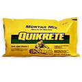 QUIKRETE Construction Grade Mortar Mix of Masonry Cement and Graded Sand for Laying Brick, Concrete Units, and Stone, 10 Pounds