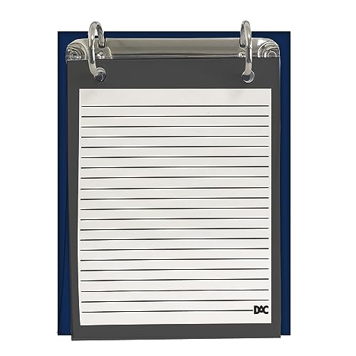 Mini Fichário Vertical com Capa em PVC - Vison Azul