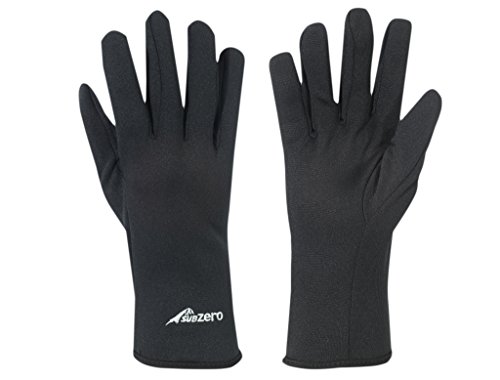 (Medium) - Sub Zero Factor 2 Thermal Inner Gloves Black Cover